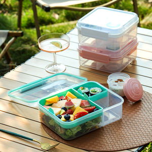 Fiambrera transparente para niños <span class=keywords><strong>Bentobox</strong></span> para niñas, contenedor de comida, fiambrera Bento para niños, Picnic escolar - Product Image 6
