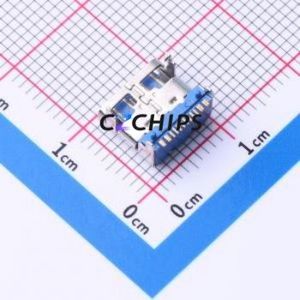 HC-TYPE-C-16P-CH3.18-3A-B5-02 USB Connector SMD Connector Type-C USB 3.1 Female Horizontal Mount - Product Image 2