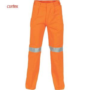 意識的なダブルレッグポケット、コントラスト生地、高視認性コットン ドリル、抗ピリング、CE認証、<span class=keywords><strong>3M</strong></span>反射テープ、UVプリント、ユニセックス - Product Image 2