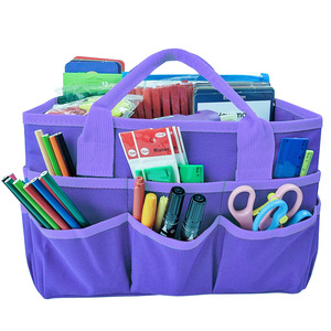 Large Capacity Oxford Cloth Storage <b>Bag</b> Portable <b>Teacher</b> Organizer With Multiple Pockets For Stationery And Books - Product Image 4