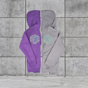 Hombres de alta calidad de invierno Terry Fleece Cremallera Sudadera con capucha Digital Bordado Transpirable Sudadera con capucha - Product Image 1