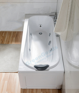 Baignoire de Massage intérieure japonaise pour une personne, frap, blanc, Jet acrylique, tourbillon - Product Image 2