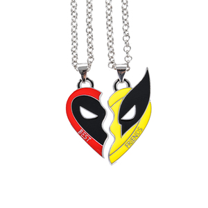 Collana con Ciondolo in Lega Personalizzata <span class=keywords><strong>Deadpool</strong></span> 3, Gioielli Trendy per Migliori Amici, Vendita all'Ingrosso Transfrontaliera - Product Image 6