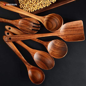 Luxury Olive Wood Cooking <b>Utensils</b> Set-5-Piece Heat Resistant Kitchen Tool Set - Product Image 1