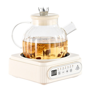All Glass Tea Maker 1-1.5L Heat Resistant Health Pot For Home Office Use - Product Image 4