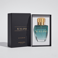 Autocollants personnalisés logo bouffée emballage cosmétique boîtes d'emballage de bouteille de parfum