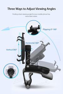 XTRONS — support pour téléphone portable pour voiture, avec plusieurs façons de réglables, support pour téléphone portable - Product Image 4