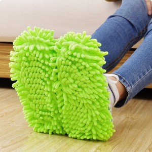 Funda <span class=keywords><strong>de</strong></span> Mopa Extra Grande <span class=keywords><strong>de</strong></span> Felpa para Zapatos, Reutilizable, Lavable, Silenciosa, Pantuflas para el Hogar, Aluminio Engrosado para una <span class=keywords><strong>Limpieza</strong></span> Eficaz - Product Image 3