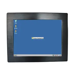 Cheap hmi WinCE 6.0 system 10.1inch LCD HMI resistive /capacitive industrial touch panel pc