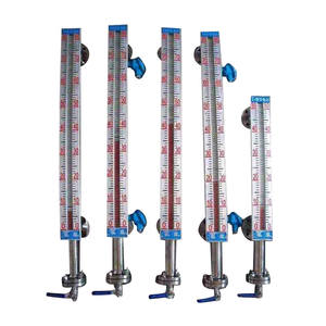 Misuratore di Livello dell'Acqua Magnetico a Leva, Trasmettitore di Livello con Trasmissione Remota 4-20mA, Acciaio Inossidabile 304/316L, PP, LED - Product Image 2