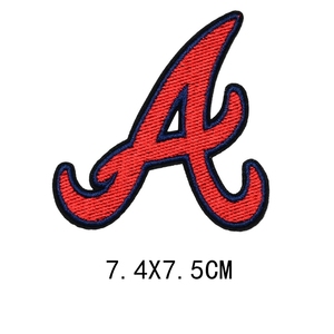 Vente en gros de casquettes de baseball prêtes à être expédiées, patchs brodés d'équipe sportive, patchs à repasser sur chapeau, <span class=keywords><strong>patch</strong></span> de broderie LOGO pour bricolage de baseball - Product Image 3