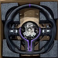 Volant en fibre de carbone violet adapté aux BMW F30 F20 F10 F34 F35 F32 F33 F36 F36 F80 E90 E70 E80 E60 X3 X4 X5 M2 M3 M4 M5