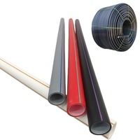 Conduit flexible en PEHD avec âme en silicone pour réseau de communication, tube de protection pour câble à fibre optique extérieur