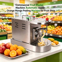 Commerciële automatische fruit-schilmachine voor appels, sinaasappels en mango's voor fruitwinkels