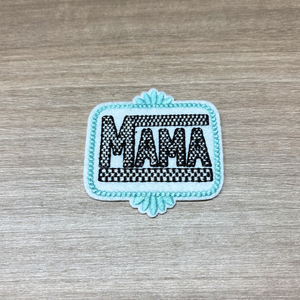 Patchs brodés personnalisés pour chapeaux, lettres thermocollantes, logo, pour la fête des Mères, design sur mesure - Product Image 4