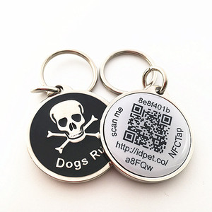 Etiqueta de Identificación Personalizada para Mascotas con Chip <span class=keywords><strong>RFID</strong></span> EM4305, Impresión Láser, ISO11784, Metálica, Impermeable, con PVC NFC para Perros y Gatos, Almacenamiento de 10 Años - Product Image 6