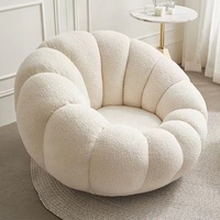 Chaise de canapé simple petit balcon de salon designer créatif vente chaude chaise paresseuse de citrouille