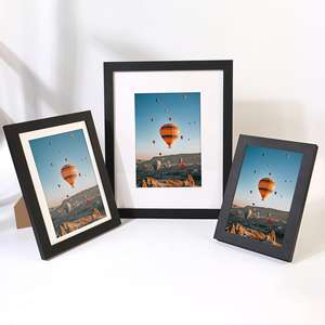 도매 사용자 정의 디지털 나무 사진 프레임 사무실 A4 A3 6 인치 하이 퀄리티 나무 프레임 그림 - Product Image 4