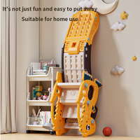 Ensemble de jeux multifonctionnel pour l'intérieur, toboggan, balançoire, maison de jeu, matériau HDPE, équipement de terrain de jeu pour bébé, utilisation en jardin, pour enfants, matériau PE