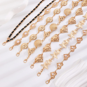 Chaînes de taille <span class=keywords><strong>en</strong></span> métal bohème tendance, <span class=keywords><strong>ceinture</strong></span> <span class=keywords><strong>en</strong></span> métal, bijoux <span class=keywords><strong>en</strong></span> métal pour robe de femme, chaînes dorées pour la taille, <span class=keywords><strong>ceinture</strong></span> pour le corps - Product Image 6
