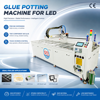 Máquina de Dosificación de Resina Epoxi y Silicona de Dos Componentes, Controlada por PLC, de Alta Precisión para Iluminación LED