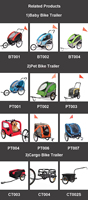 Fourniture directe par les fabricants de chariots roulants à bagages utilitaires pour le stockage de marchandises, chariot fermé, remorque à vélo