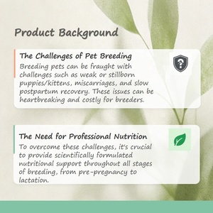 Pevet Pré-accouchements Gouttes de Fertilisation Complément Nutritionnel pour Chiens et Chats - Développement Fœtal Complexe B Herbal Acide Folique Soin Complet - Product Image 5
