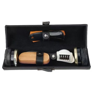 Hot Sale Leather <strong>Shoe</strong> <strong>Polish</strong> Set Men Leather <strong>Shoe</strong> Care Tools <strong>Shoe</strong> <strong>Polish</strong> Brush Nursing Toolkit 9 Pcs Set - Product Image 2