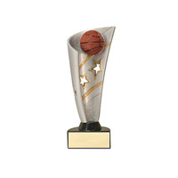 Figurine grandeur nature de la coupe du trophée de basket-ball en résine Weivista pour le prix du championnat
