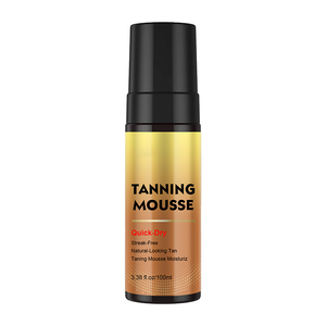 Mousse autobronzante corps effet bronzage doré à séchage rapide, végane, avec <span class=keywords><strong>crème</strong></span> bronzante foncée, marque distributeur - Product Image 2