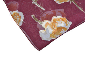 Léger polyester <span class=keywords><strong>fleur</strong></span> foulard hijab personnalisé impression de tissu numérique écharpe - Product Image 6