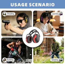 Nouvelles protections auditives professionnelles pliables pour le <span class=keywords><strong>tir</strong></span>, la chasse et les sports, anti-bruit, avec bouchons <span class=keywords><strong>d</strong></span>'oreilles - Product Image 4