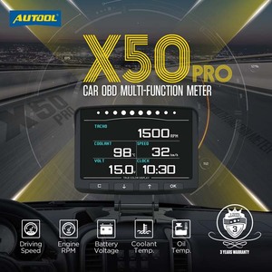Đồng Hồ Kỹ Thuật Số Đo Cảnh Báo Trên Xe Hơi, AUTOOL X50 PRO OBD II HUD Có GPS - Product Image 6
