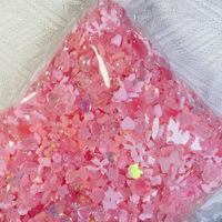 Nouveau 50 pcs/sac accessoires pour ongles mélangés avec des diamants pour ongles Aurora en trois dimensions ours en peluche camélia fleur arc ongles breloques