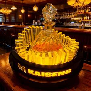 Factory Wholesale Customizable Color &amp; Size Nightclub Lounge VIP <strong>Whisky</strong> Champagne <strong>Service</strong> Display Serving LED Night Club Bottle - Product Image 2
