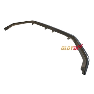 VRS Style Dry Carbon Fiber Front Bumper Lip Chin Spoiler Front <b>Splitter</b> for Honda Civic 11TH FL5 Type R 2022-2023 Auto Tuning - Product Image 5