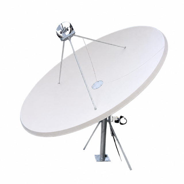 Lightweight 240CM Fiberglass C Band Satellite Dish for Stable Satellite Signal Reception Outdoor Use