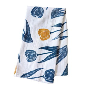 Serviettes à vaisselle tissées en coton biologique | Serviettes de cuisine rectangulaires réutilisables à séchage rapide, cadeau à motif personnalisé, utilisez des serviettes durables - Product Image 6