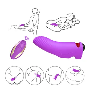 Мощный эротические секс-игрушки для взрослых в форме пули вибратор дальнего форму пальцев пара, массажер