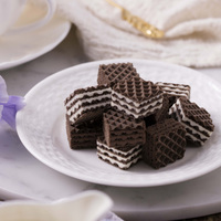 Biscuits Wafer de Marque en Gros 42g Biscuits Sandwich au Chocolat Wafer Biscuits