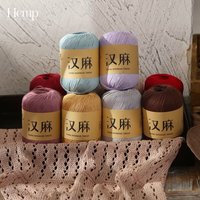Fil de dentelle doux en soie et coton, teint, écologique, respectueux de la peau, respirant, anti-boulochage, 50g, pour châle au crochet DIY
