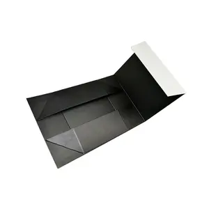 Caja de Regalo de Papel Plegable Ecológica con Logotipo Personalizado para Perfume o Vela, Laminación Mate, Embalaje Biodegradable - Product Image 1