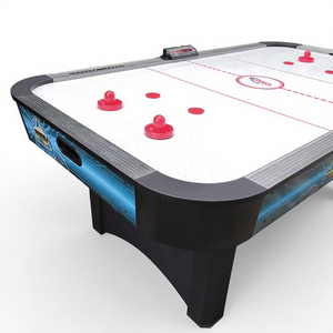 Tavolo da Air Hockey Elettrico Blu di Alta Qualità da 7 Piedi per Sala Giochi Domestica, Attrezzatura Sportiva da Interno con Segnapunti Elettronico - Product Image 3