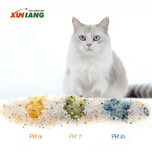 Tượng Tùy Chỉnh Tinh Thể Tốt Silica Gel Mèo Trung Quốc Phân Hủy Sinh Học Thân Thiện Với Môi Mùi Nước Hấp Thụ Silicone Mèo - Product Image 3