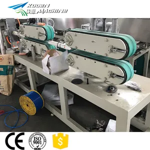 Durable PVC Spiral Steel Wire Reinforced Hose Extrusion Line cover Wire feeder