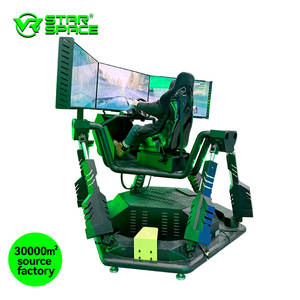 Durable Six Axis <strong>Racing</strong> <strong>Simulator</strong> 9D Dynamic VR Driving Equipment Indoor Home School Use For Outdoors Shopping Mall Outings - Product Image 6