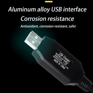 โรงงาน 7.4V 1300mA quadcopter แบตเตอรี่ป้องกันชาร์จเร็ว USB Micro รีโมทคอนโทรลของเล่นชาร์จสาย - Product Image 6