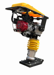 แจ็คแจ็คกระโดดดิน87กก. 10KN น้ำมันเบนซิน/ดีเซลเครื่องอัดสั่น Rammer - Product Image 4