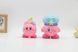 <span class=keywords><strong>Figura</strong></span> de acción de vinilo rosa de <span class=keywords><strong>Kirby</strong></span>, modelo de juguete de anime, adorno de dibujos animados lindo y kawaii, venta al por mayor - Product Image 5