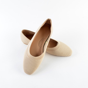 Mocassini da Sole morbidi per ragazze scarpe eleganti Casual <span class=keywords><strong>nere</strong></span> con <span class=keywords><strong>ballerine</strong></span> da donna antiscivolo per l'estate - Product Image 6